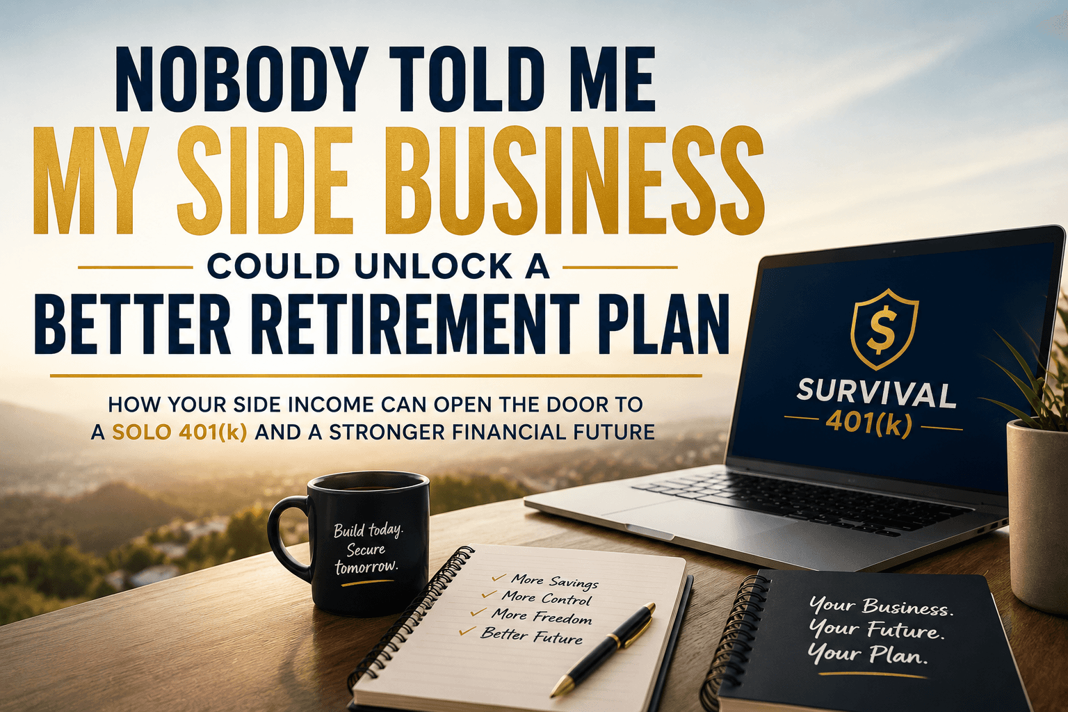 Nobody Told Me My Side Business Could Unlock a Better Retirement Plan