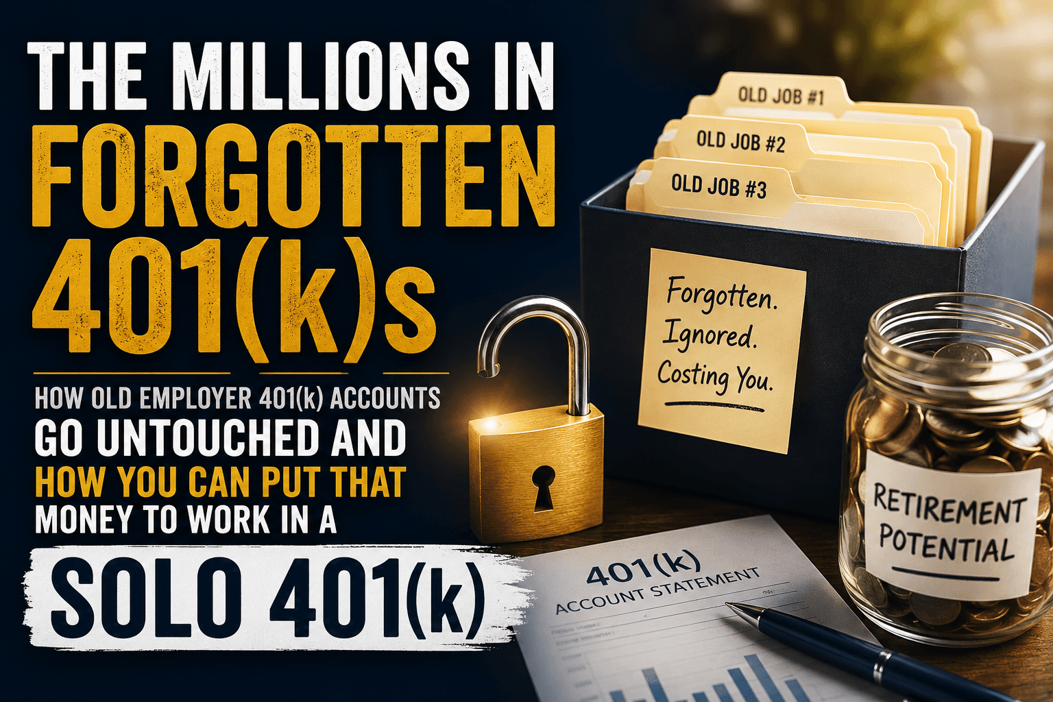 How Much Retirement Money Is Forgotten?