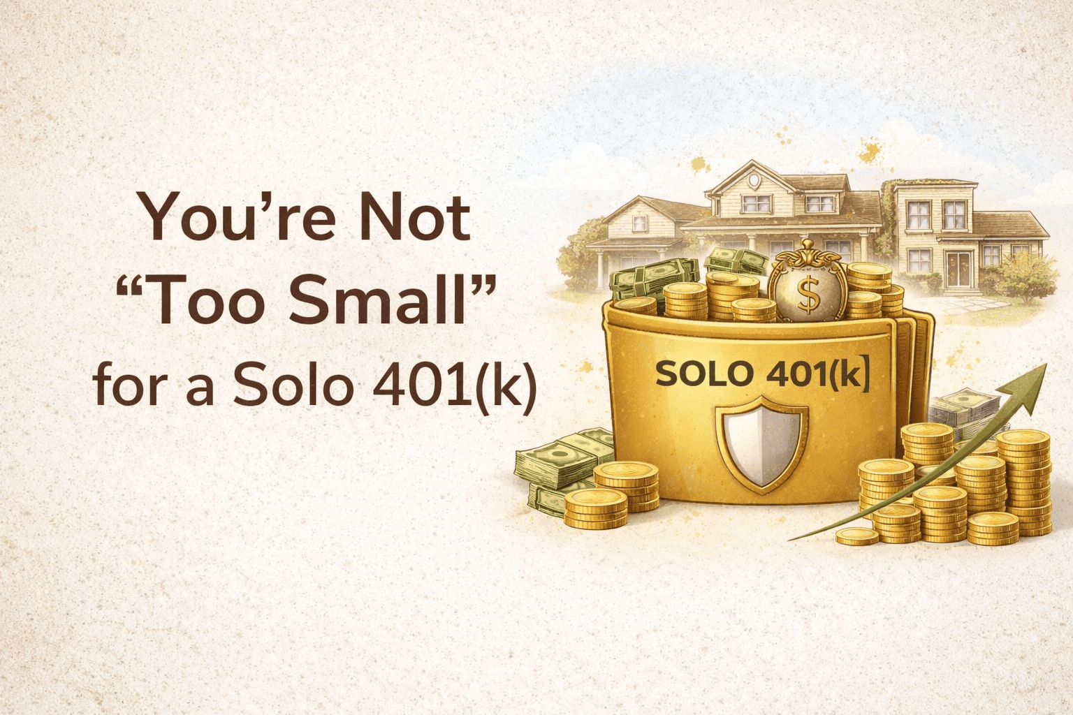 You’re Not “Too Small” for a Solo 401(k)