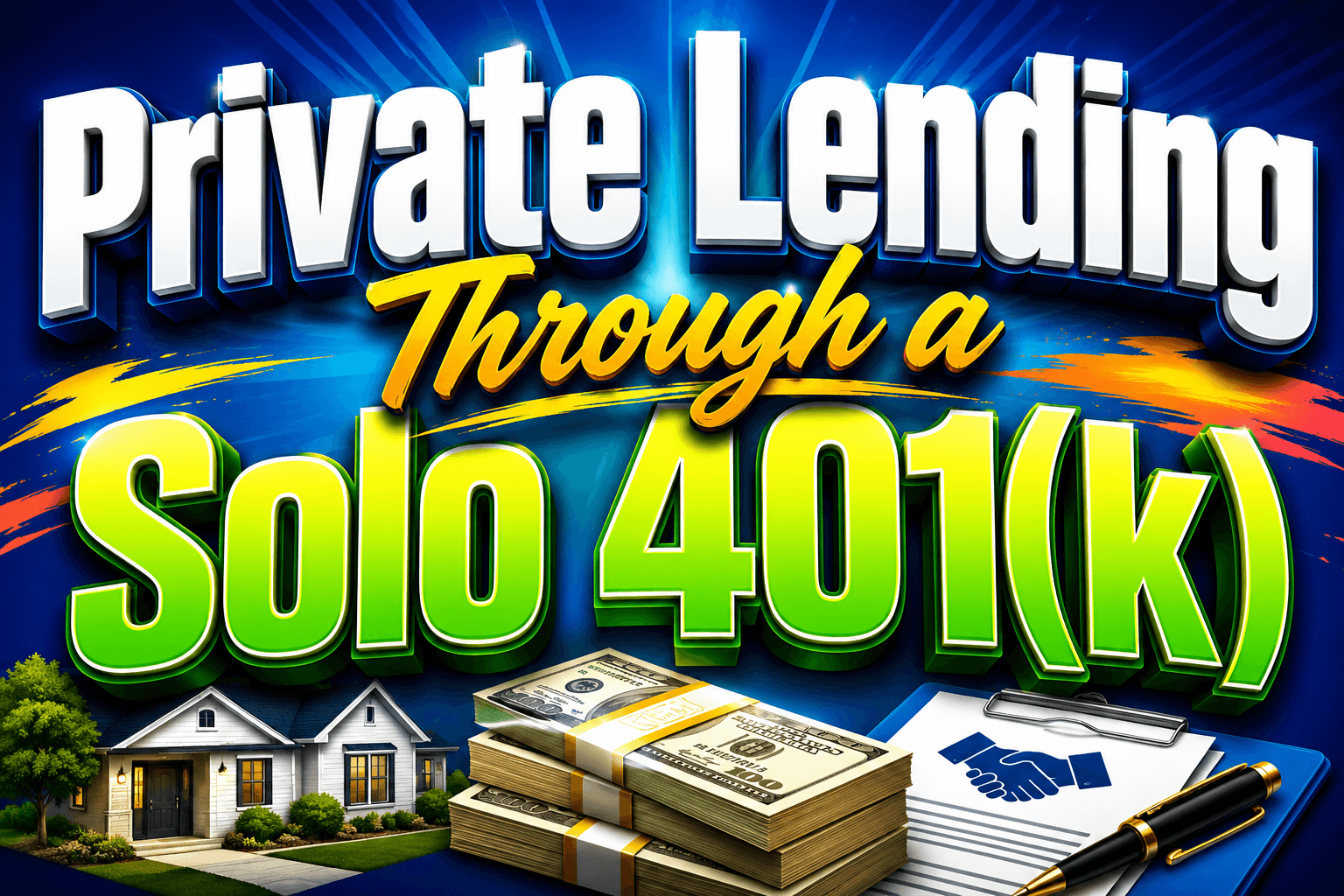 Private Lending Through a Solo 401(k)